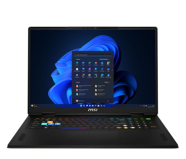 Laptop MSI Vector 18 HX Ultra 9 275HX/32GB/2TB/Win11 RTX5080 - 1341671 - zdjęcie